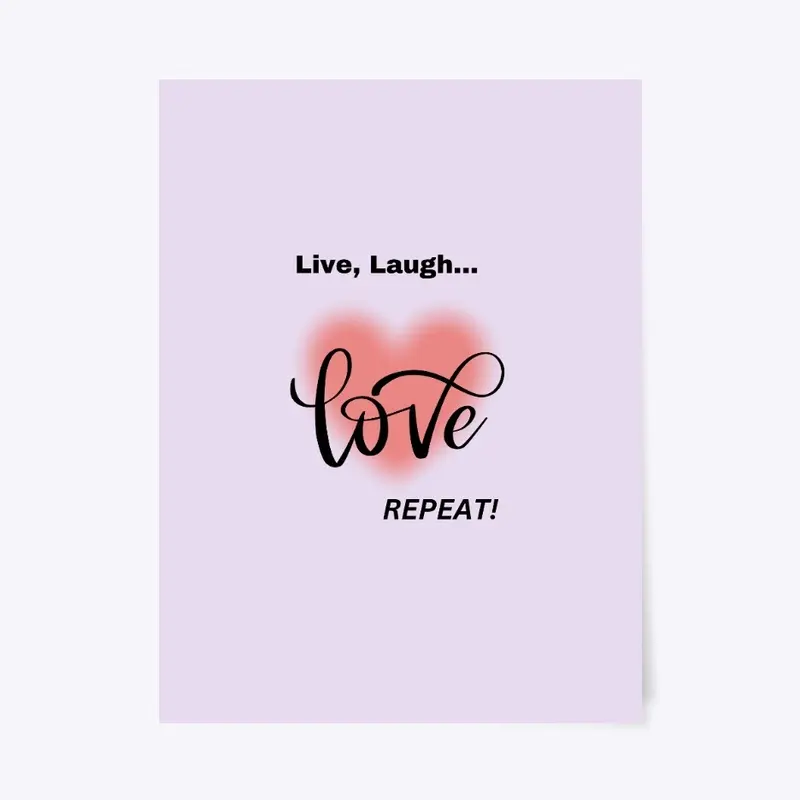 Live laugh love